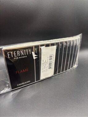 CALVIN KLEIN ETERNITY FLAME FOR WOMEN EDP 1.2ml .04oz x 12 SAMPLES